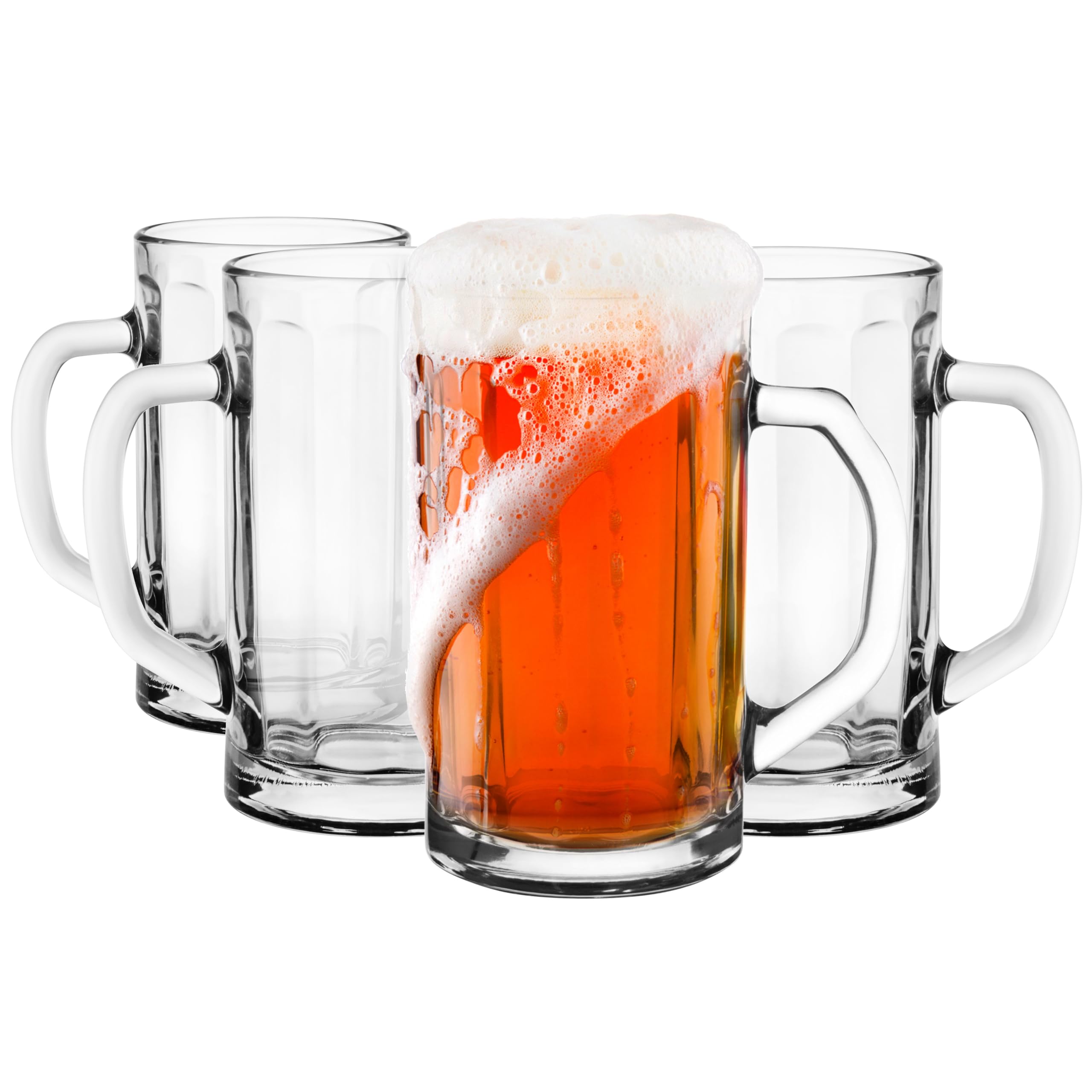 Vasos para cerveza de 0,3 litros Glasmark Krosno para degustación de cerveza artesanal