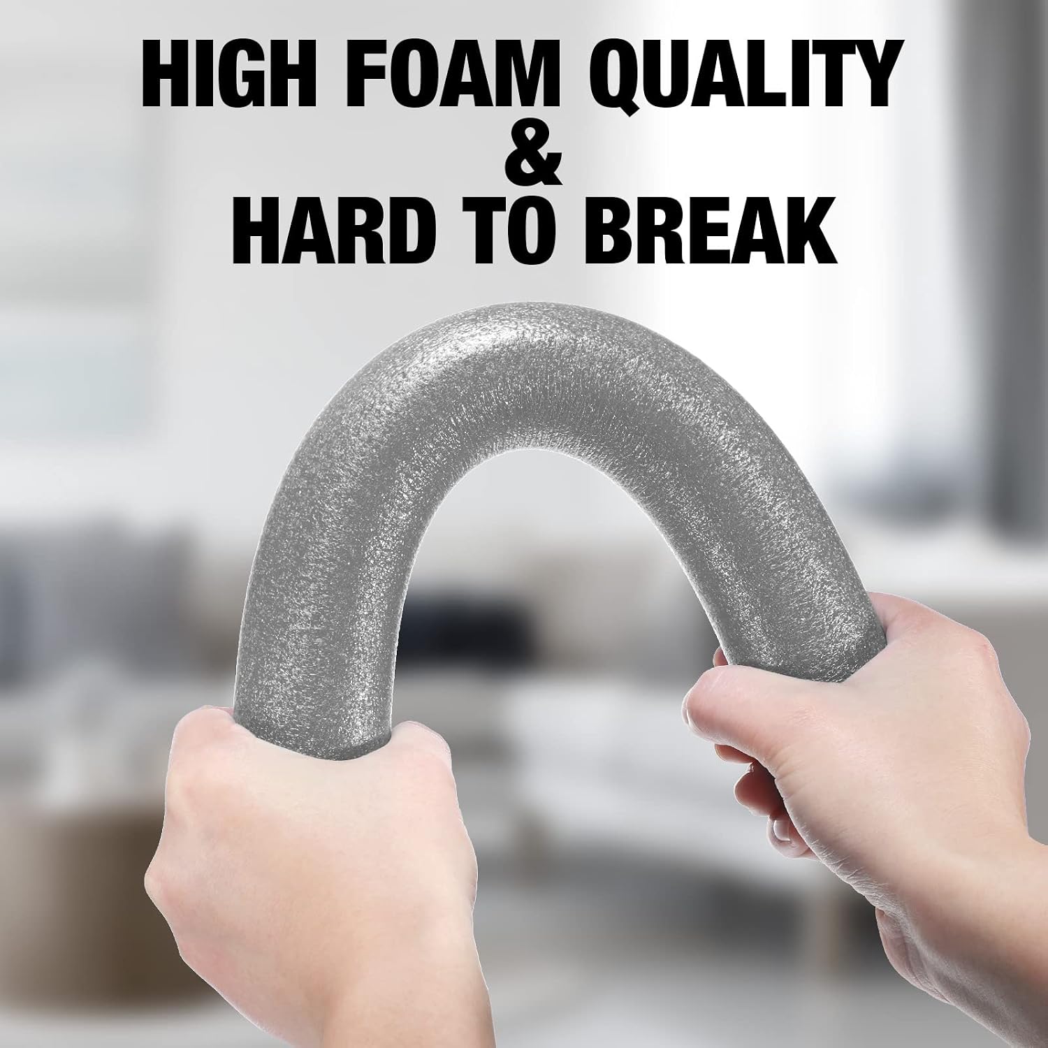 Namalu 12 Pieces Sofa Slipcover Tuck Grips Stretch Non Slip Foam, Grey
