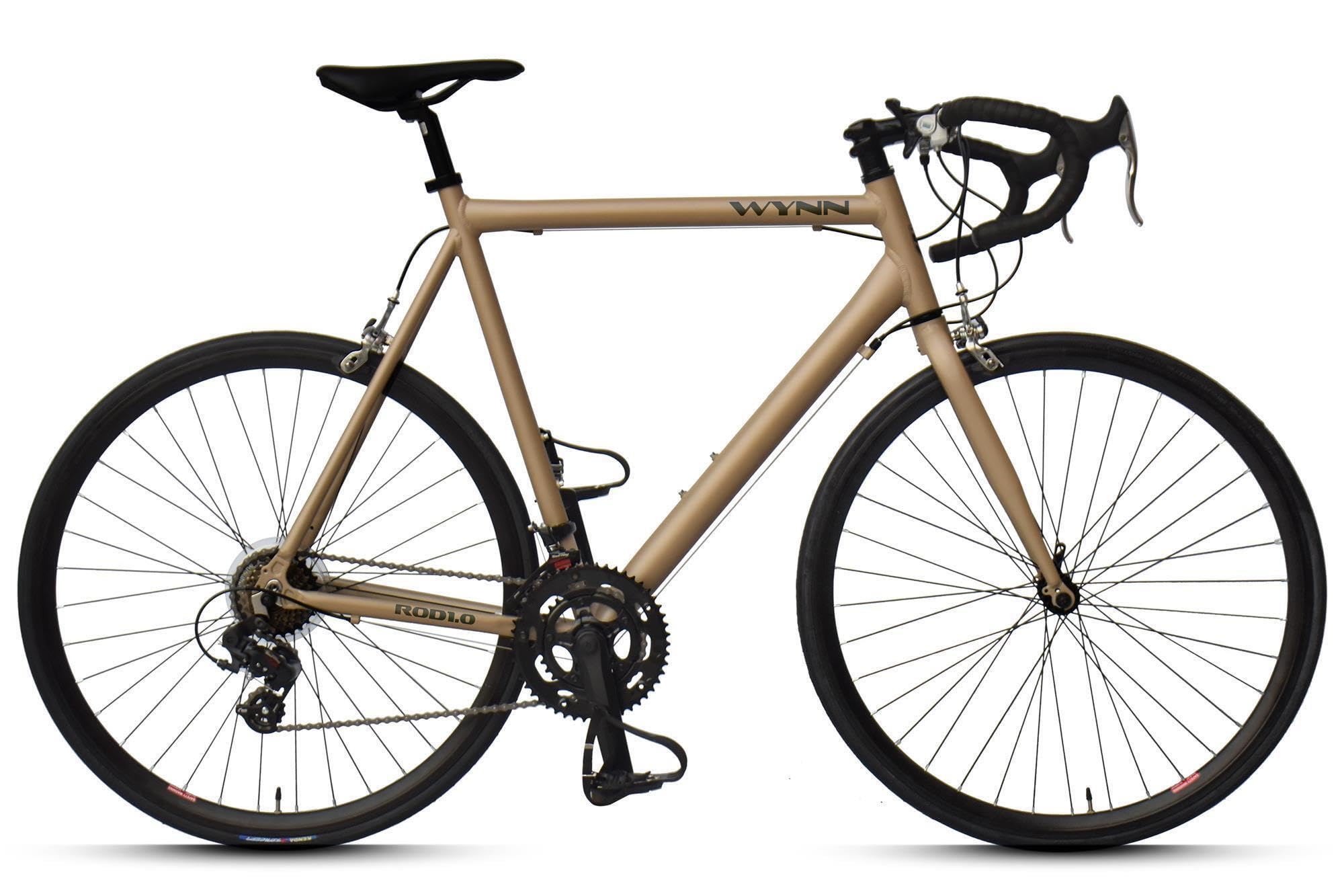 WYNN Rennrad 28 Zoll ROD1.0 Gold Rahmenhöhe 55 cm Damen Herren 14 Gänge Sport & Freizeit