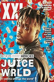ポスター Juice Wrld poster Juice WRLD - Fighting Demons Album Cover Wall Poster, 22.375