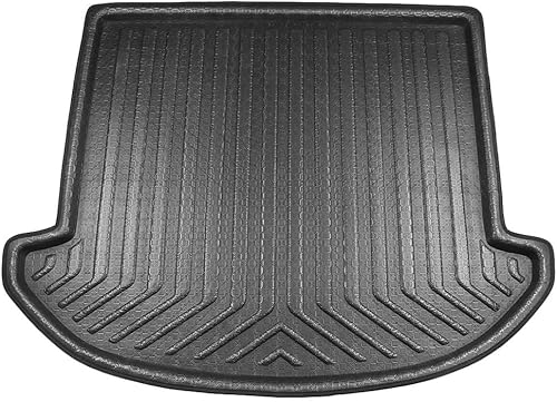 Mallofusa Bandeja de carga trasera compatible con Hyundai Santa Fe DM 7 asientos 2013 2014 2015 2016 2017 2018 negro