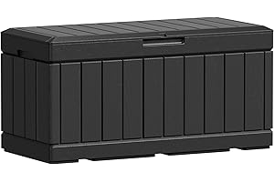 Greesum 82 Gallon Extra Large Deck Storage Box