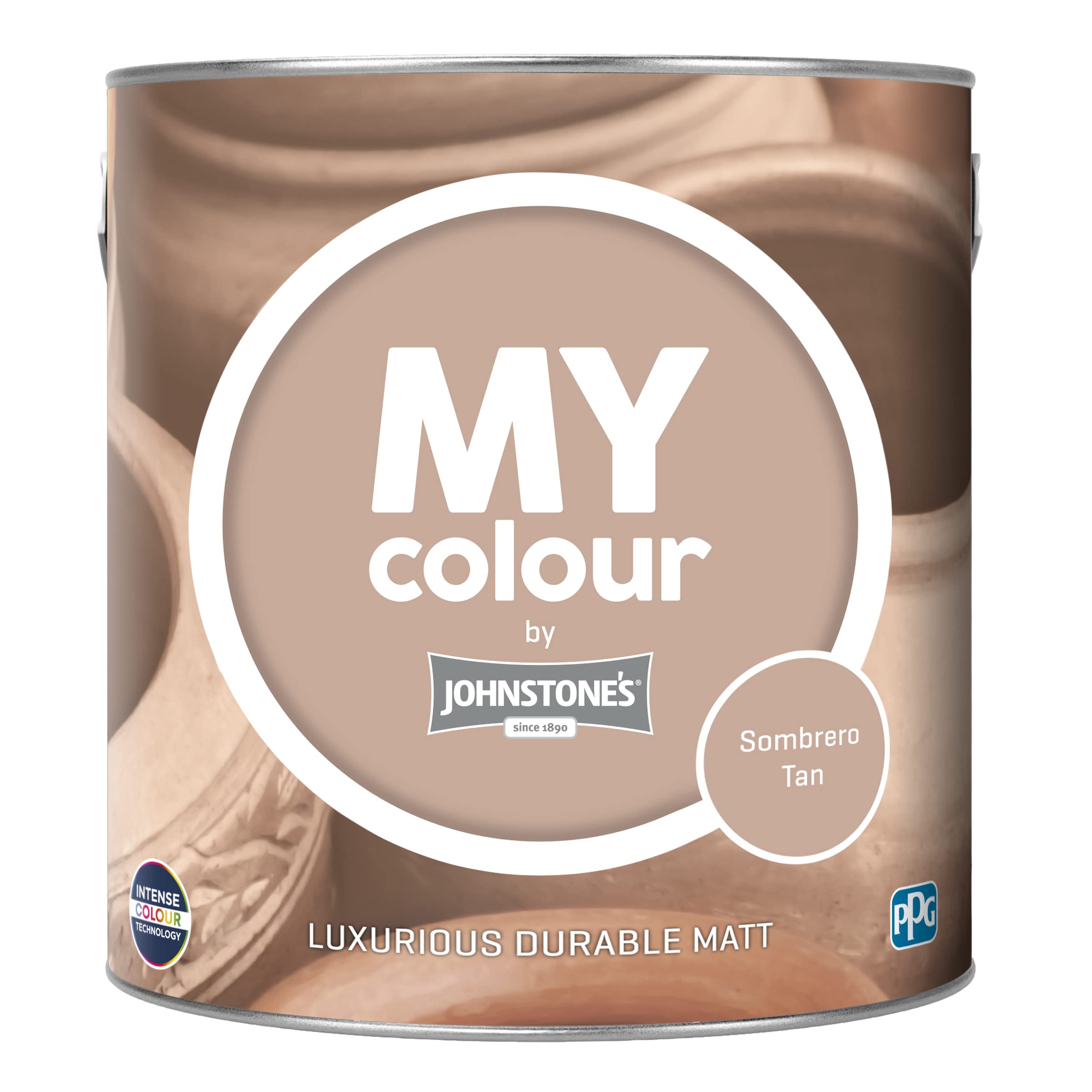 Johnstone's Sombrero Tan My Colour By - Luxurious Durable Matt - Colour Intense Technology - 2.5L