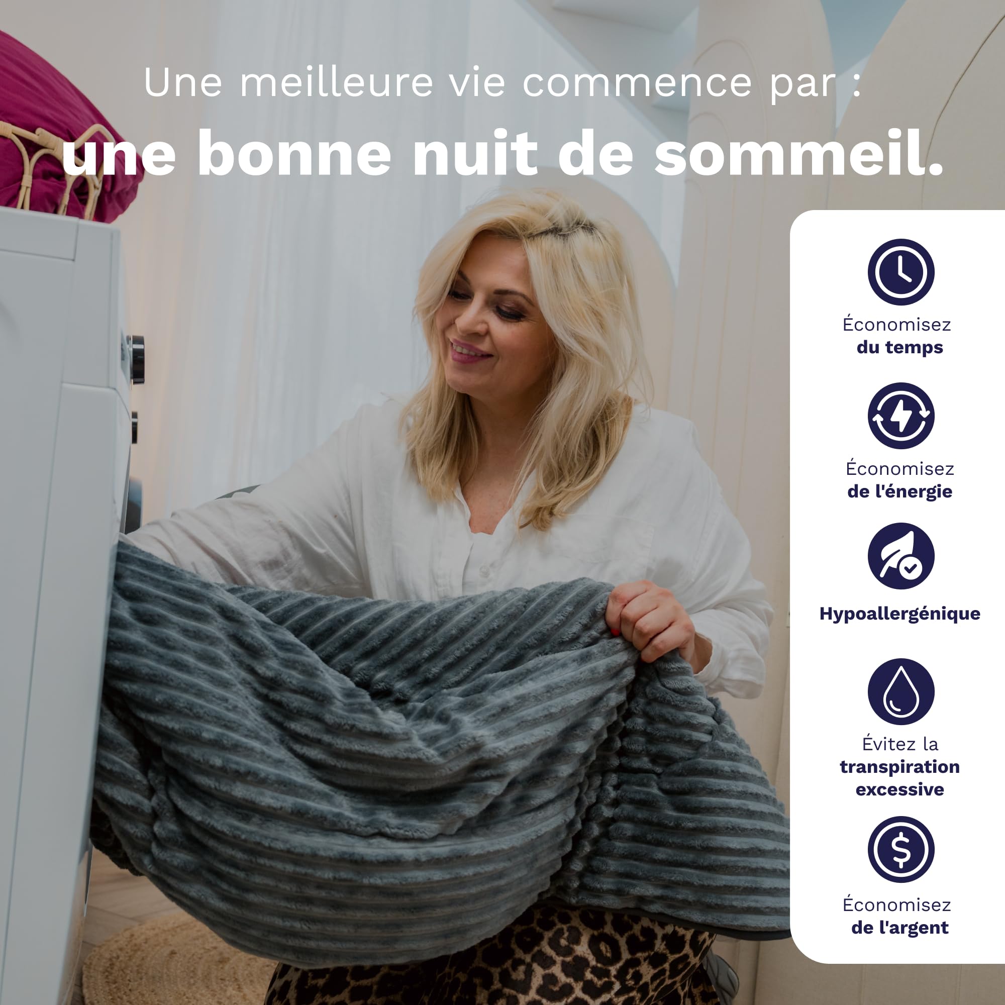 Zelesta Groovebed Couette Teddy Sans Housse - Linge de Lit Moelleux et Hypoallergénique - Lavable (Taupe, 240x200 cm)