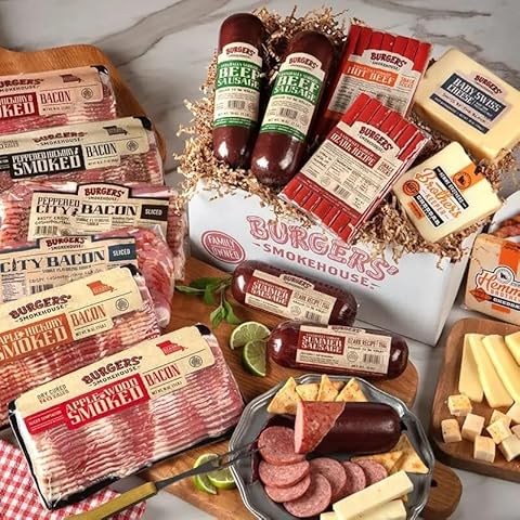 Burgers' Smokehouse Deluxe Party Box with Bacon Cover