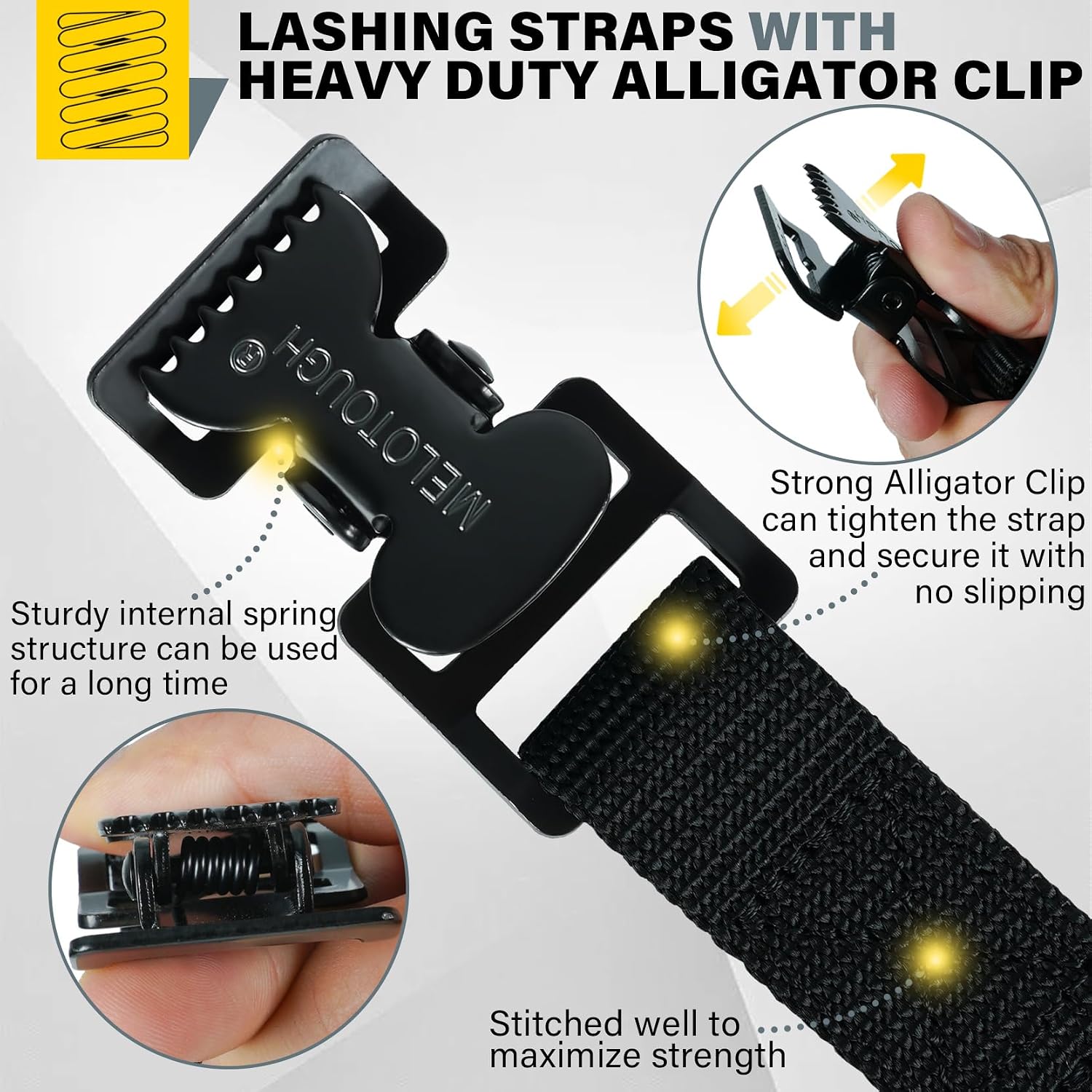 2FT Lashing Strap+4FT Lashing Strap image 4