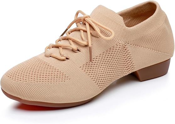 Rosefinch Womens Jazz Dance Shoes Knitted Yoga Latin Ballet Modern Dance Practice Shoes