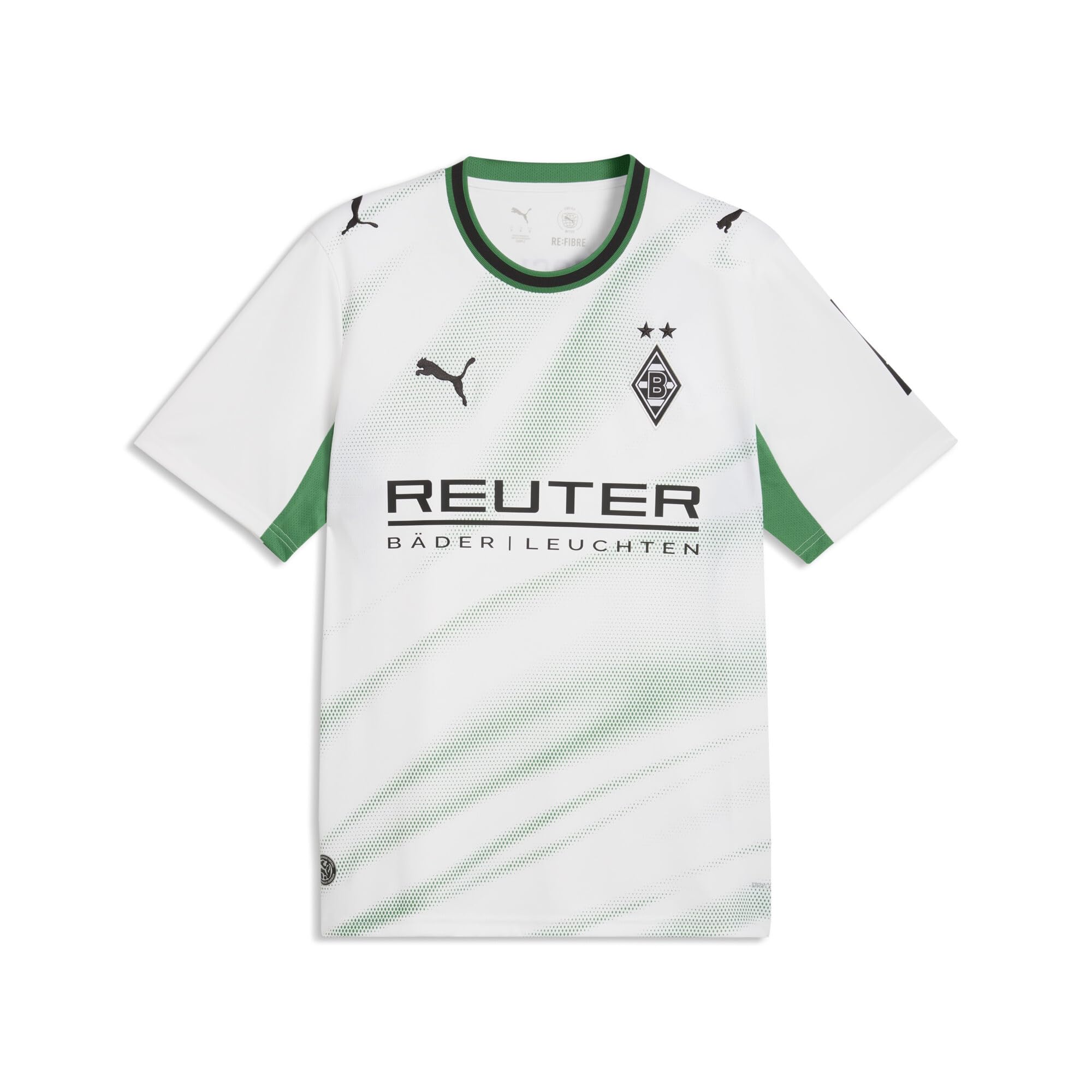 PUMA Offizielles Heimtrikot „Home 25/26“ | Borussia Mönchengladbach | Kurzarm, dryCELL, Recyceltes Material, Gladbach Trikot