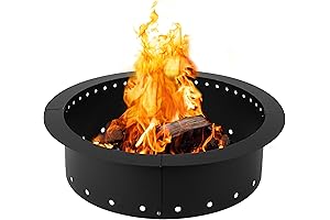 Heavy Duty 30-Inch Fire Pit Ring: Durability and Convenience