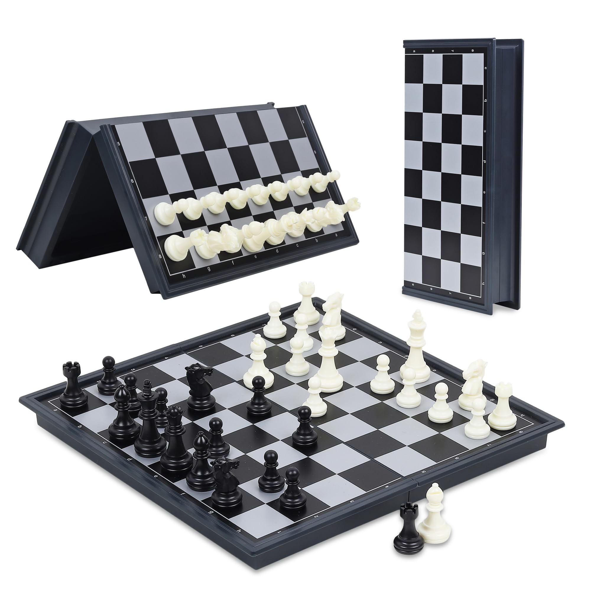 Niwlix Chess Board Set Magnetic Travel Folding Board Games Portable Gifts for Kids and Adult, Magnetic Travel Chess Set, Folding Chess Board, Educational Board Game Set (B0CPLGR819) Amazon Price History, Amazon Price Tracker