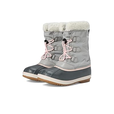 SOREL Kids Yoot Pac Nylon WP (Little Kid/Big Kid) Kids Shoes Dove/Gum 2