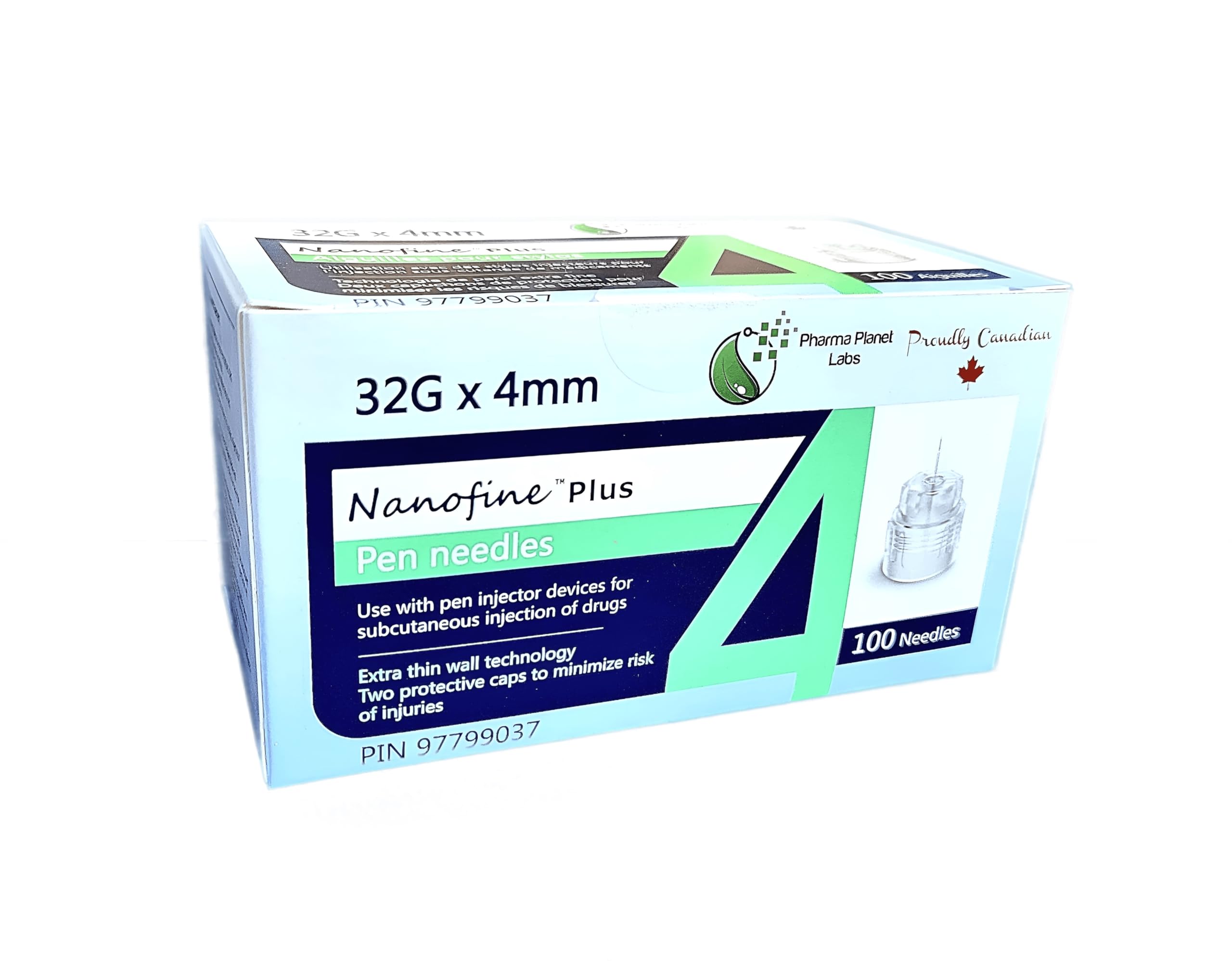 Nanofine Plus: Smooth insulin pen needles for painless injections