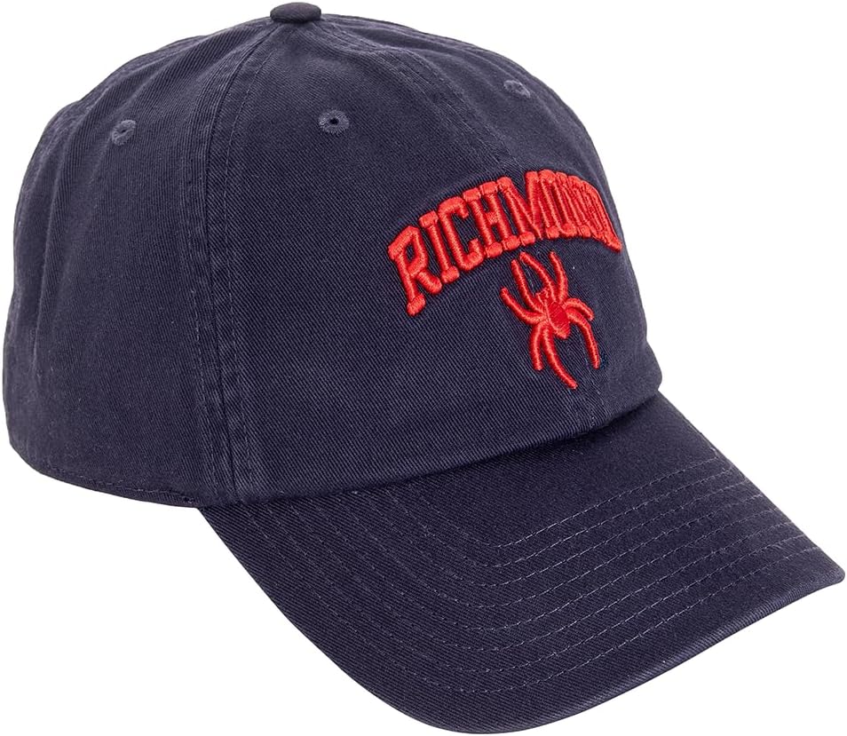 Desert Cactus University of Richmond Baseball Hat Spiders UR Brimmed Embroidered Hats Cap Adjustable Cloth Strap Adult (Style B) Blue