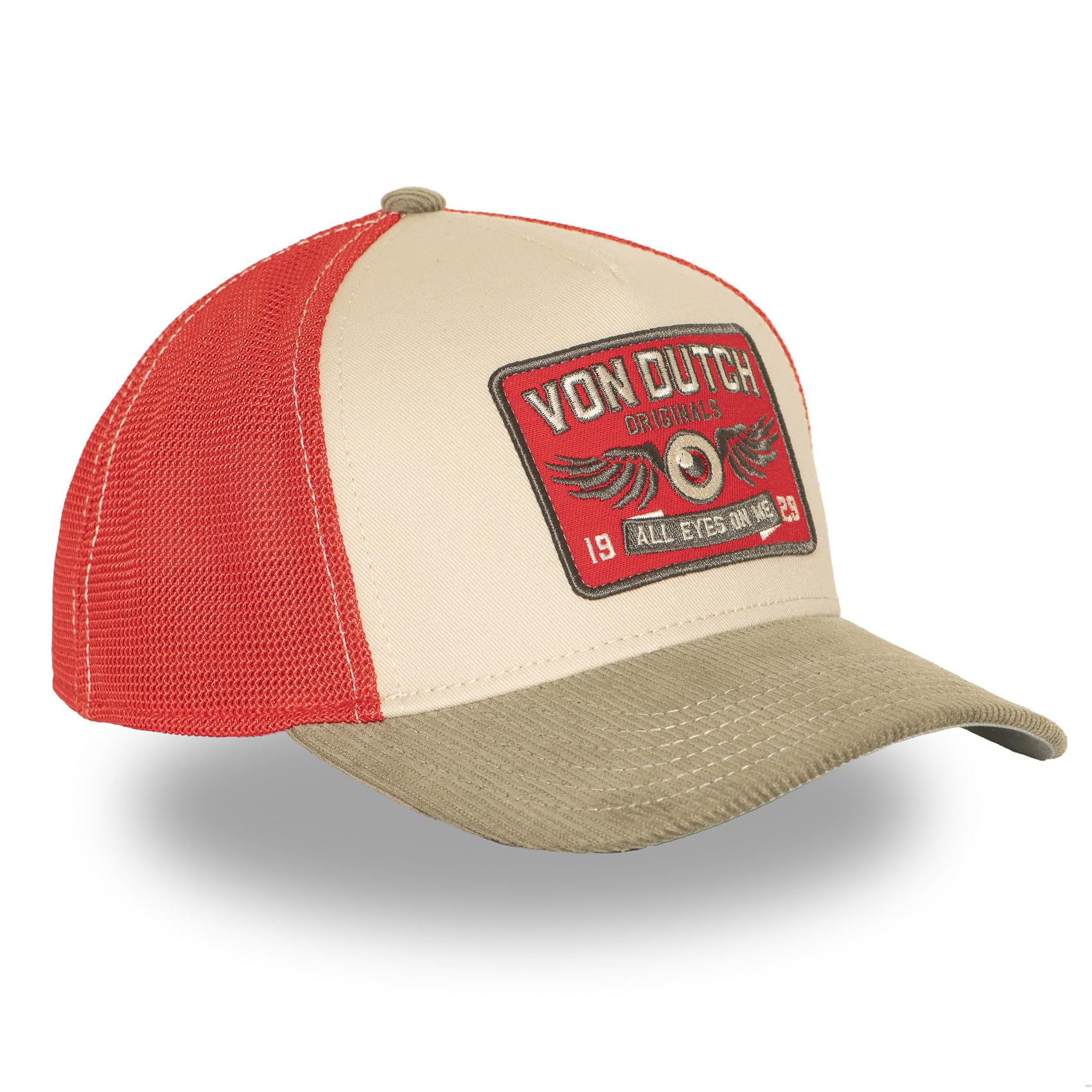Von Dutch Snapback - Berretto semi-curvo, regolabile, da uomo e donna