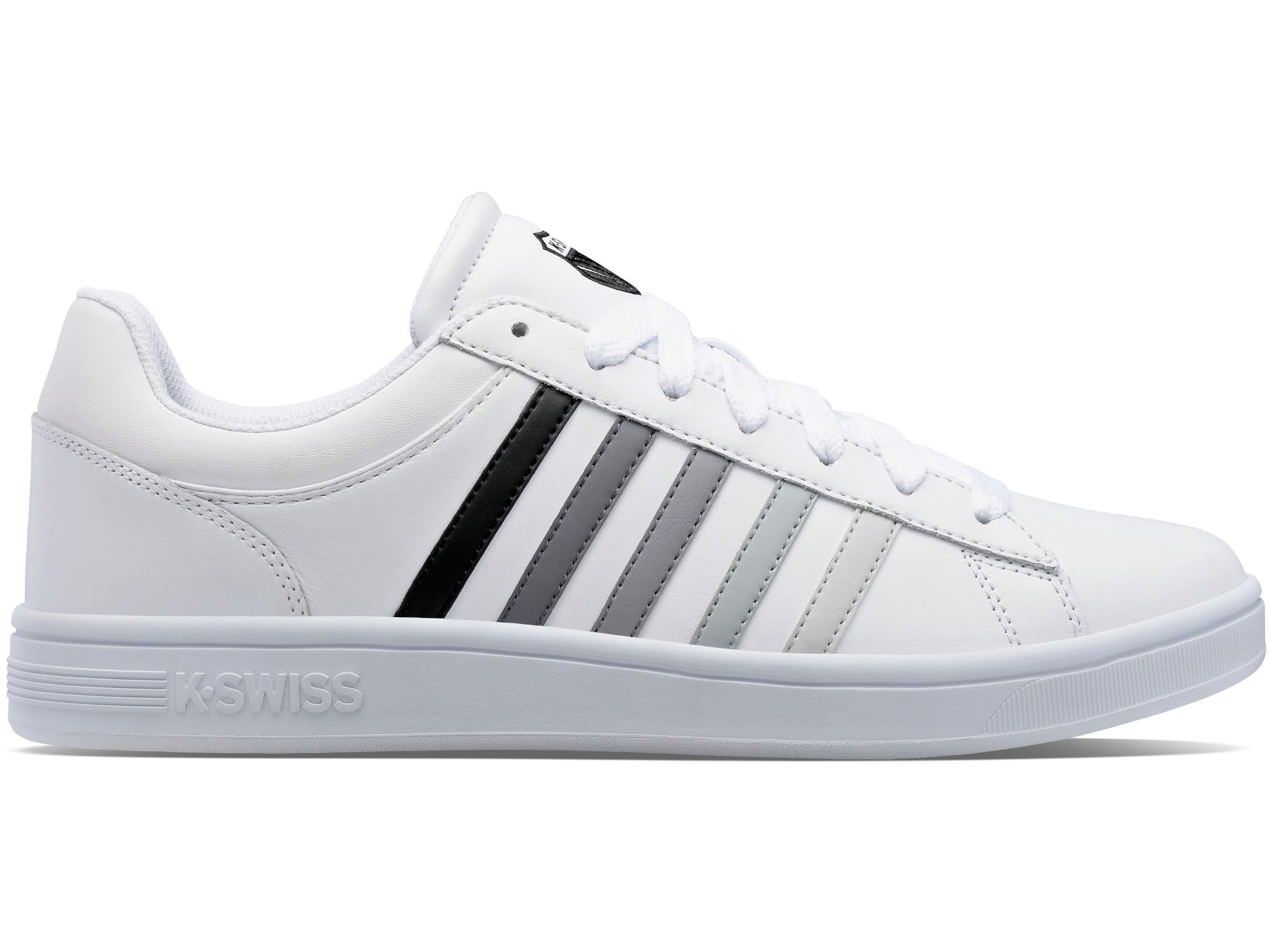 K-Swiss Women's Court Winston Sneaker, White/White, 6.5 UK