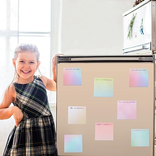 Miniatura 7 de 60 notas adhesivas inspiradoras de 3 x 3 pulgadas, divertidos bloc de notas motivacionales, regalos positivos para profesores, enfermeras,