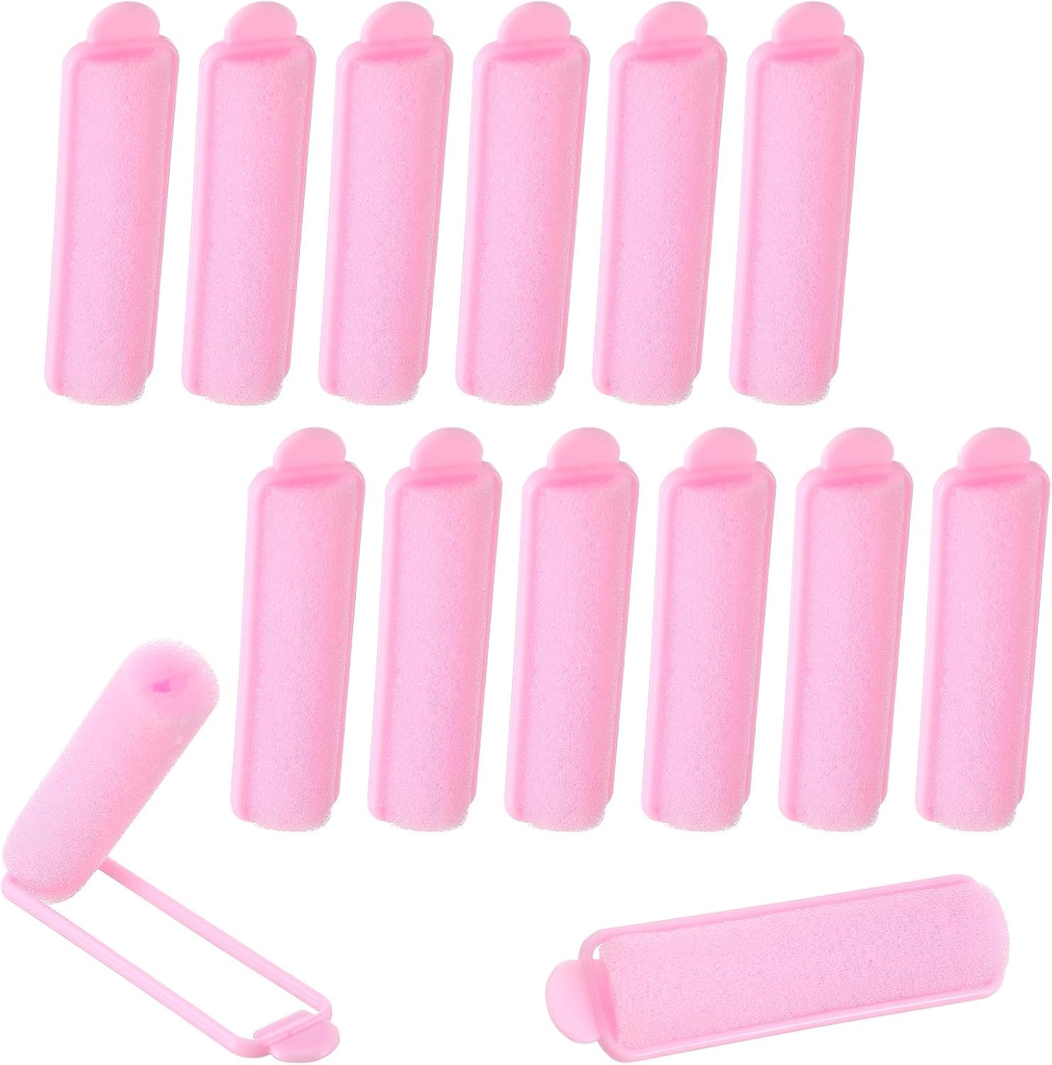 29 Pack Foam Hair Rollers, Sponge Curlers for Heatless Styling Soft Small 6.8cm Rollers for Fine & Thin Hair
