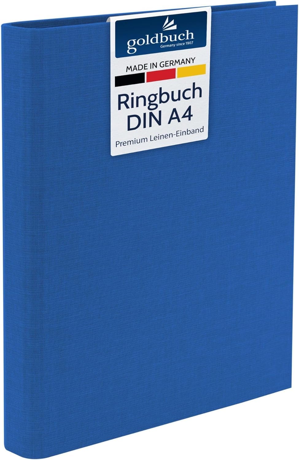 goldbuch Bella Vista Photo Ring Binder 26 x 32 cm Linen 37 26,3 x 32 cm Blue