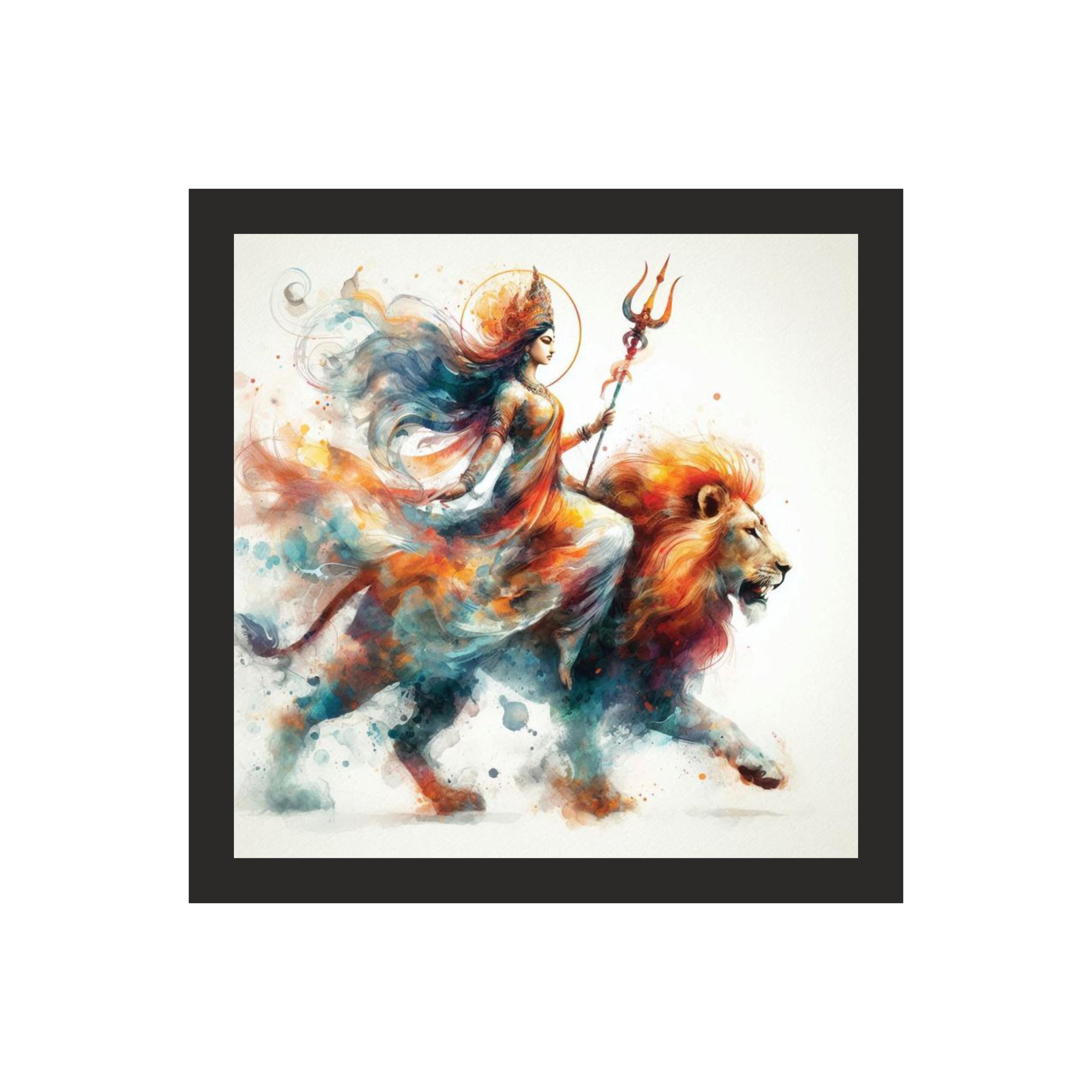 Ethereal Maa Durga Wall Art