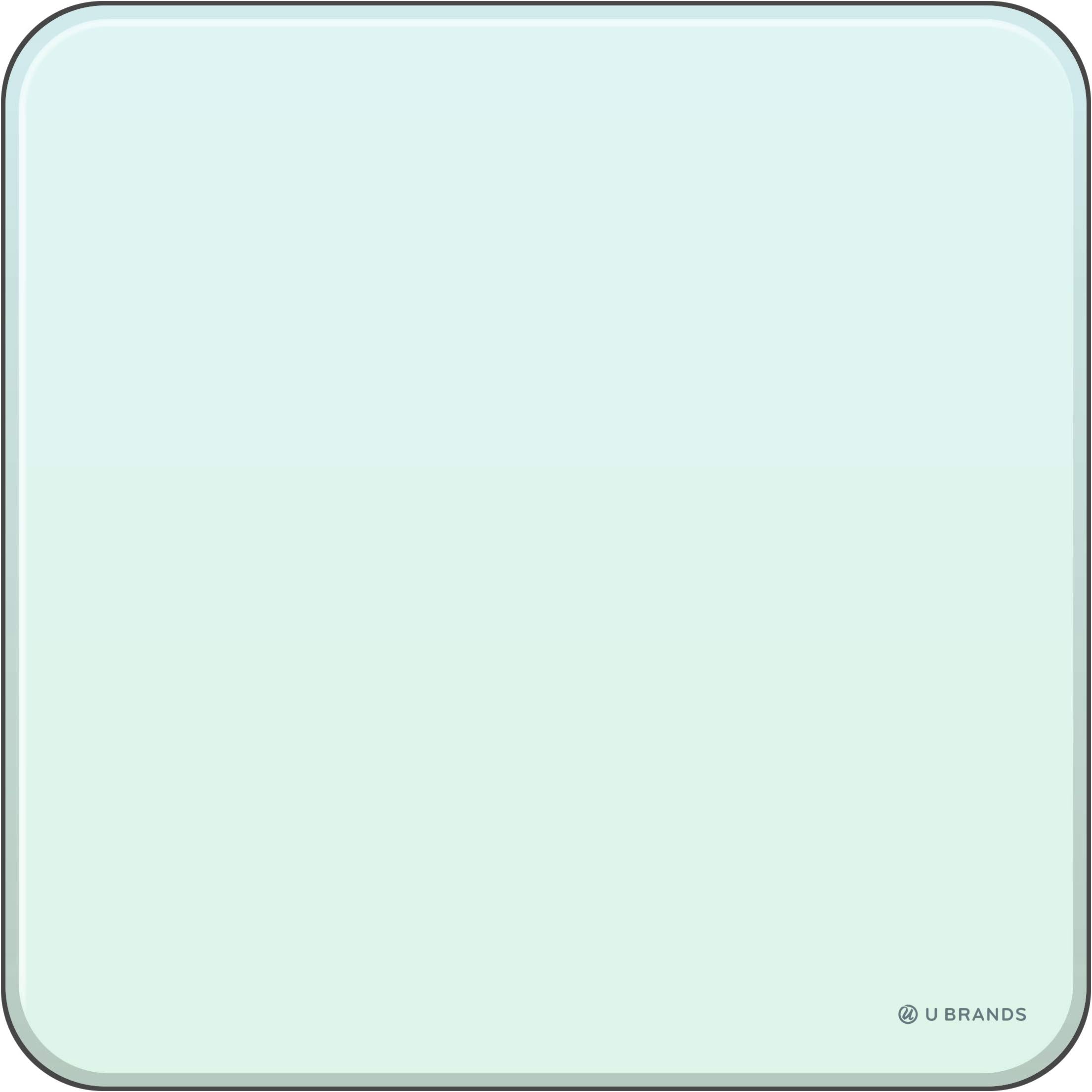 U Brands Cubicle/Wall Glass DryErase Weekly Calendar Board, 20 X 5.5