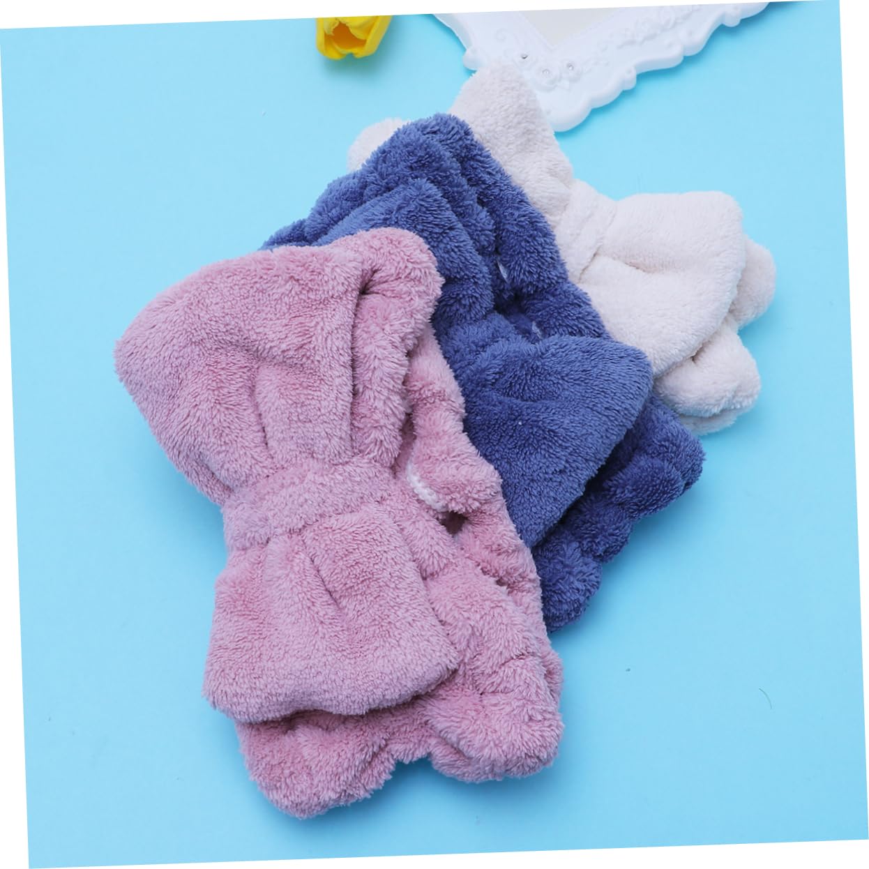 MAGICLULU 9 Pz per con nodo a per fasce per ragazze teiera scrunchies hair band per con cosmetico accessori per