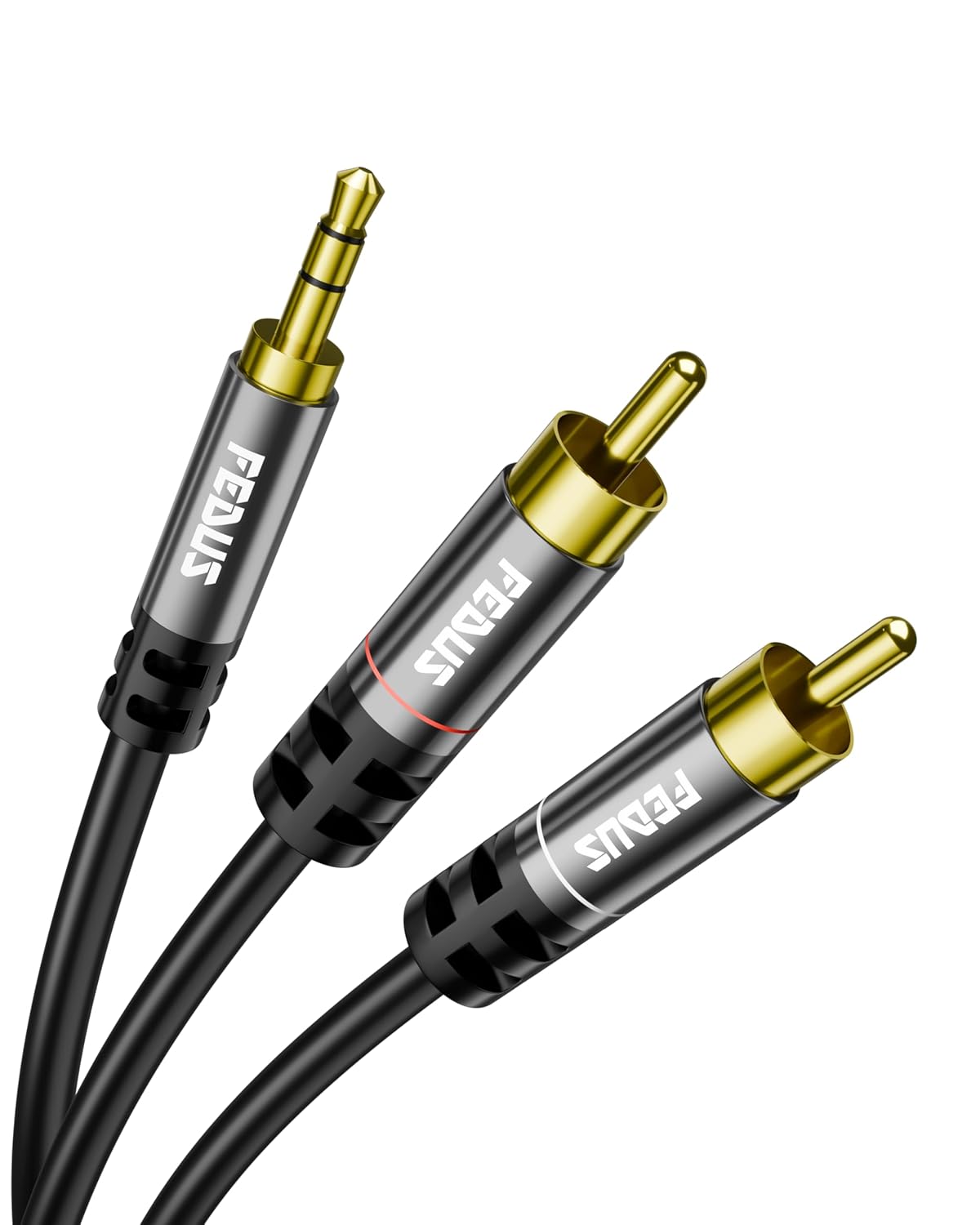 FEDUS 3.5mm to RCA Cable 9.8ft/3M, RCA to 3.5mm Male Audio A… FEDUS 3.5mm to RCA Cable 9.8ft/3M, RCA to 3.5mm Male Audio A…