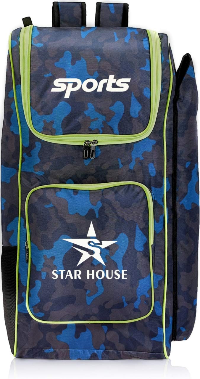 Star House-Cricket Kit Bag with Heavy Padded One Side Bat (Royal Blue)-picture-17