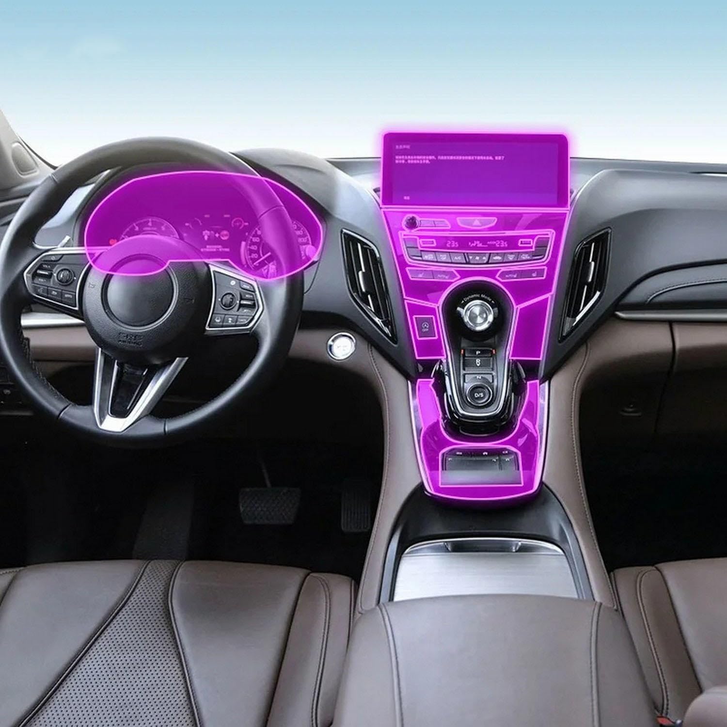 Film de protection écran Acura RDX anti-rayure TPU transparent