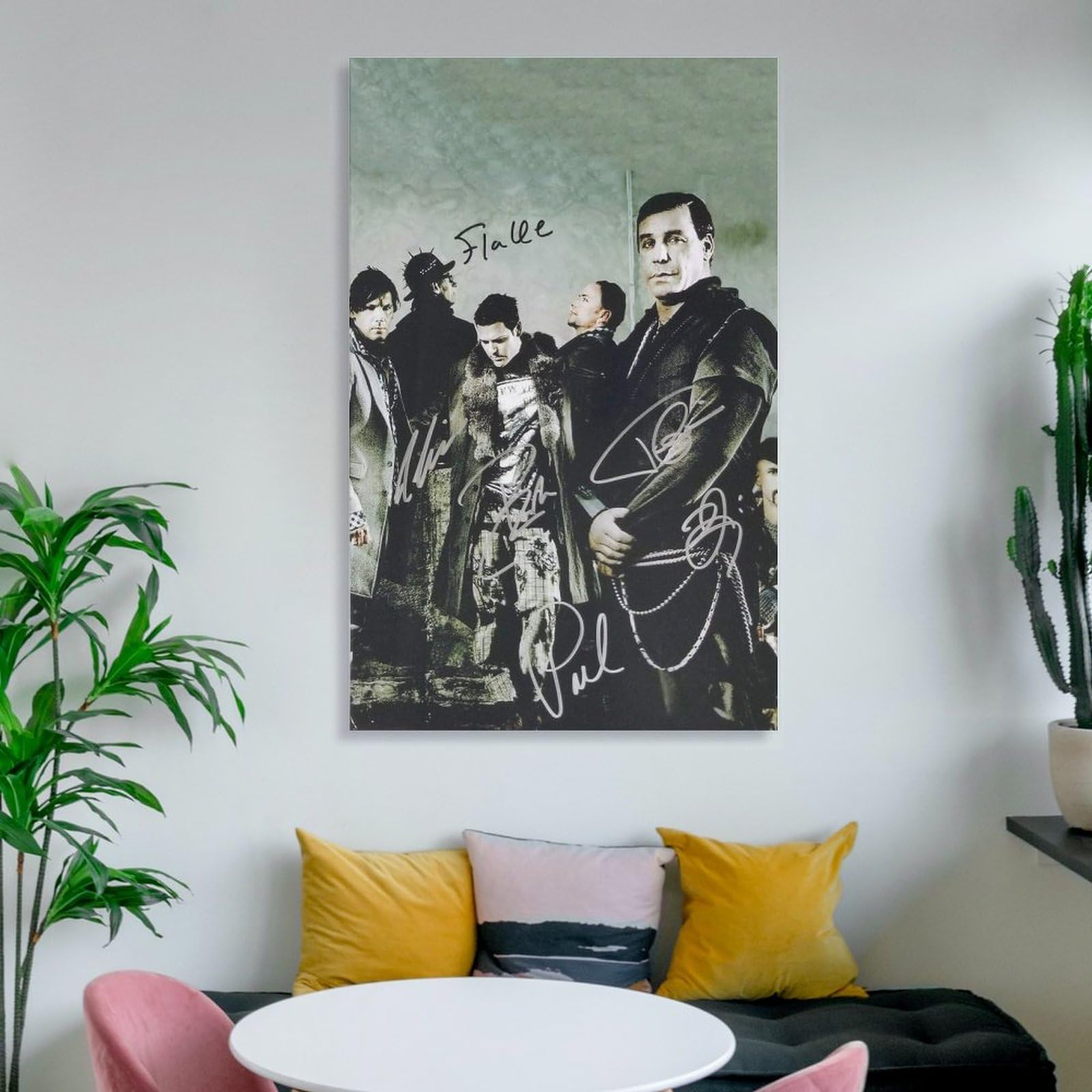 Amazon.co.jp: ラムシュタイン 直筆サイン入り ポスター ウォール