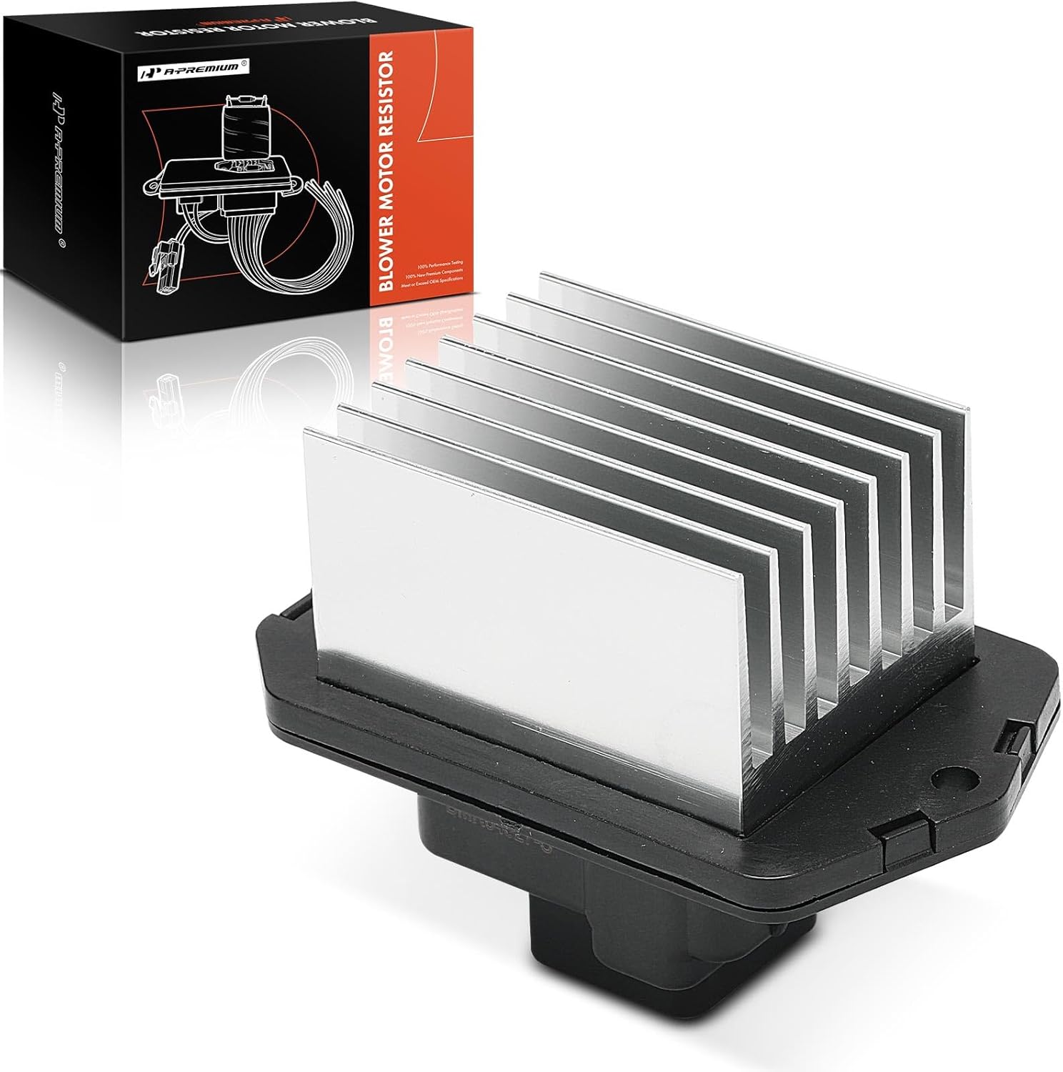 A-Premium Automatic HVAC Blower Motor Resistor Compatible with Mitsubishi Eclipse 2006-2012, Galant 2006-2012, Endeavor 2010-2011 - Replace# 7802A028