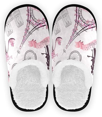 Boccsty Coloridas flores pequeñas zapatillas de spa de diseño de flores pantuflas de casa zapatillas de espuma viscoelástica Zapatillas de interior