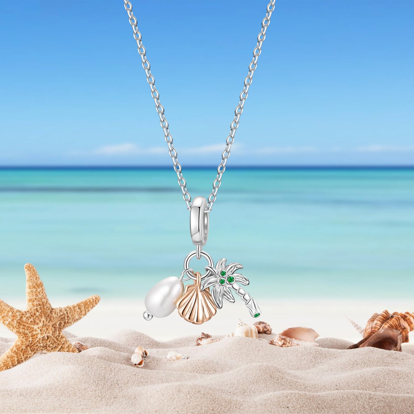 LANBEIDE Świecąca sowa, zwierzęta, charms do charmsów Pandora, srebro wysokiej próby 925, charmsy do bransoletek Pandora, prezent dla kobiet