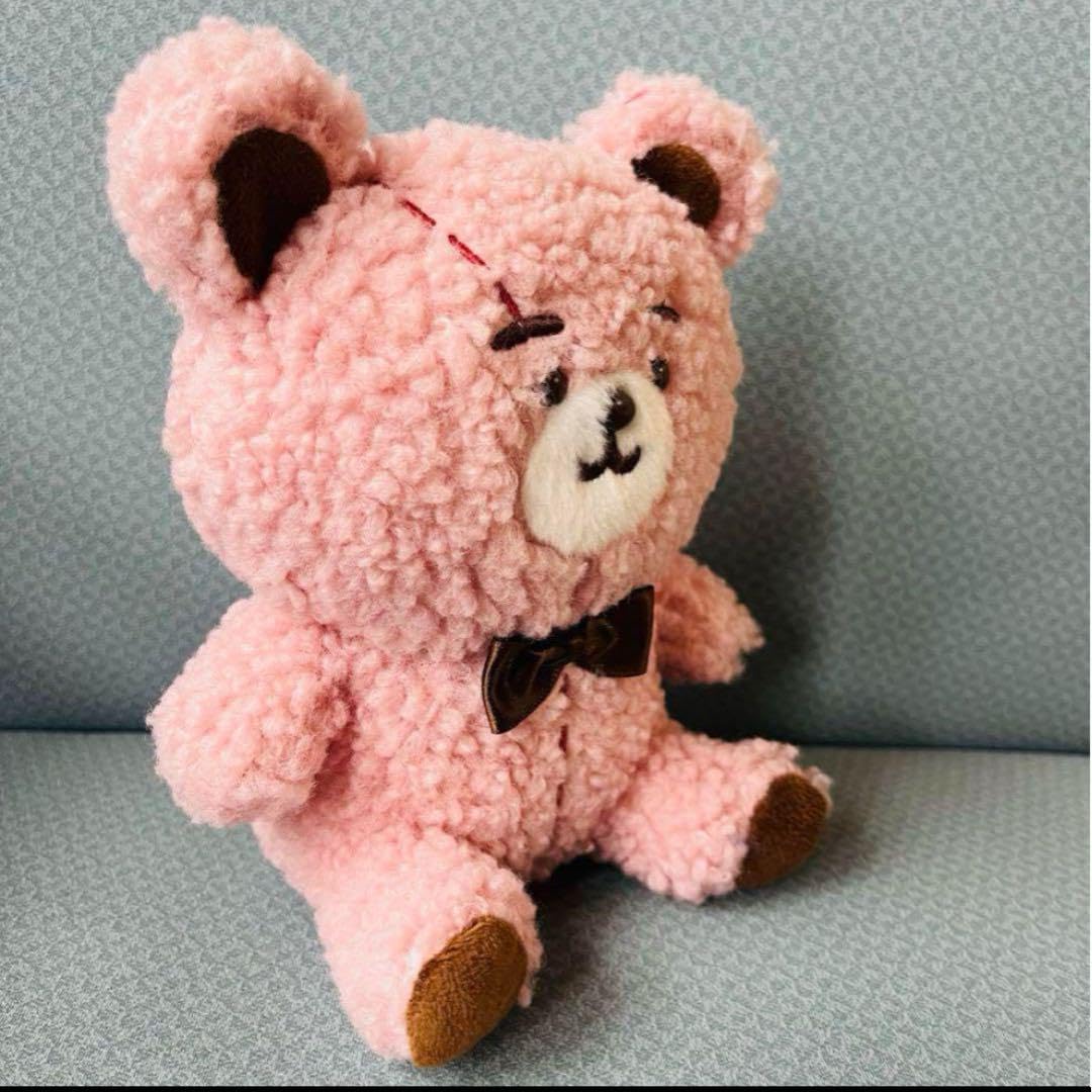 【新品　限定品】カナヘイ　テディベア　ミュージアム　ピンク　アイボリー 新品 限定品】カナヘイ テディベア ミュージアム ピンク