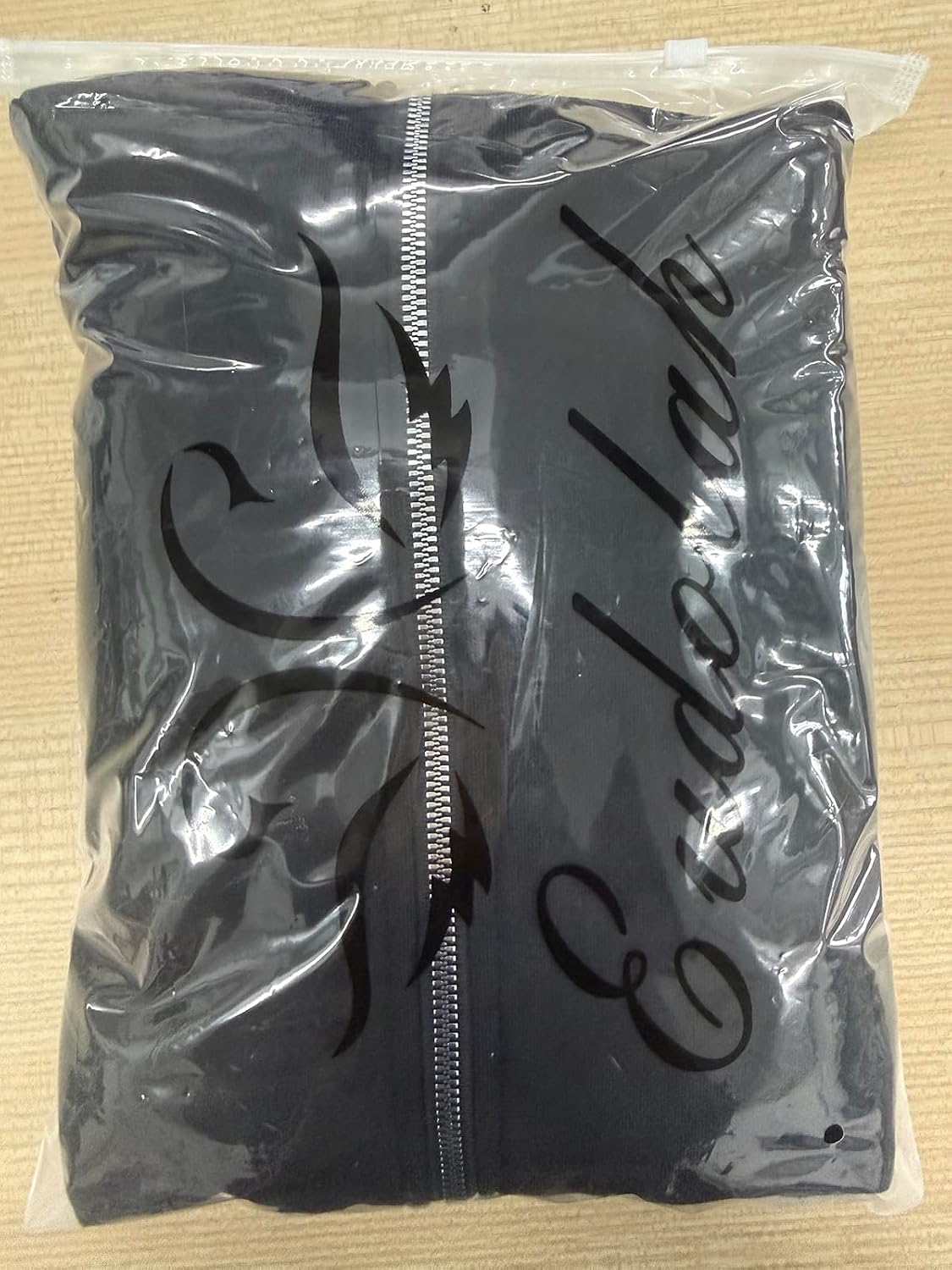 EUDOLAH Balaclava Jacket Zip Up Fashion Double Layer Hoodie Hip Hop Outerwear Jacket Y2K Clothing for Men and Women