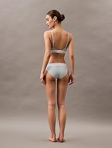 Calvin Klein Women's Modern Cotton Lightly Lined Triangle Wireless Bralette