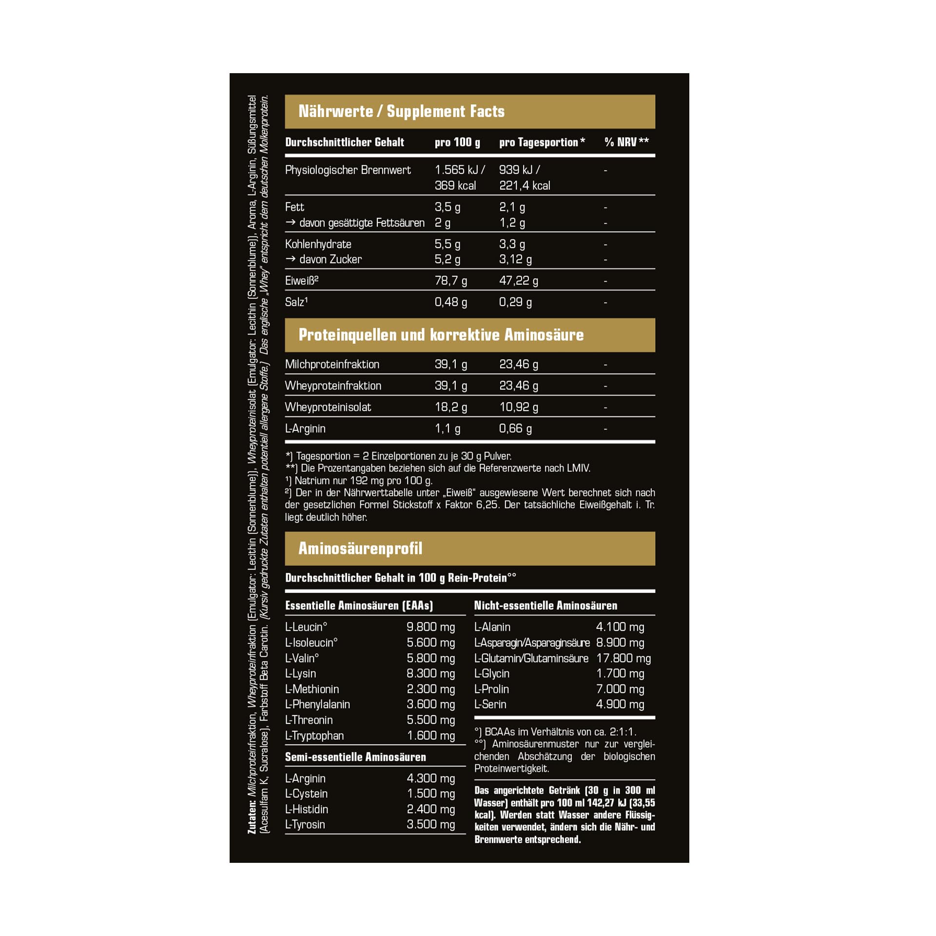 SRS Muscle High Protein Aquatic XL, 900 g, vanille | Protéine multi-composants 3+1 | Optimisée pour la valeur biologique | Sans aspartame | Réduit le lactose | Qualité supérieure allemande (vanille,