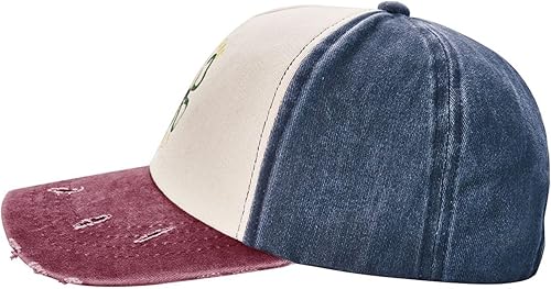 Miniatura 4 de Mans - Gorra de béisbol para mujer, estilo vintage, lavada, desgastada, para festival de música