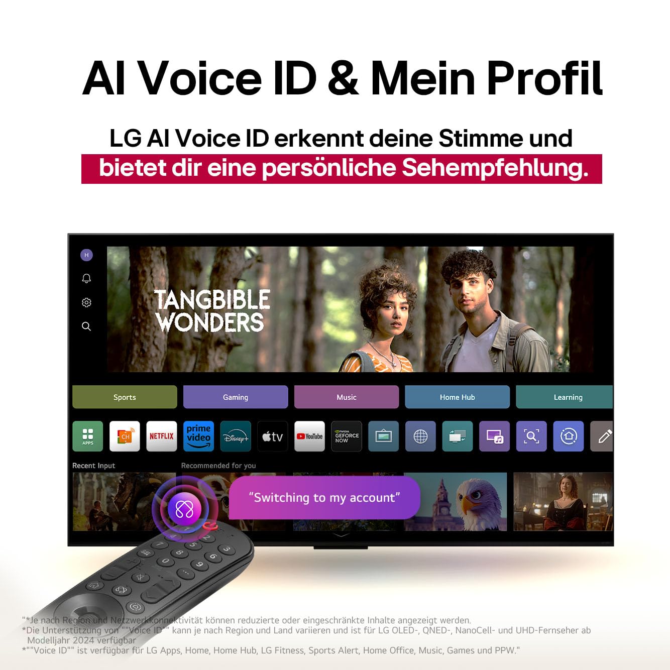 LG OLED65C5ELB, 65 Zoll (165 cm), 4K OLED evo AI TV, α9 Gen8 Prozessor, webOS 25, 120Hz (VRR bis zu 144Hz), Modelljahr 2025