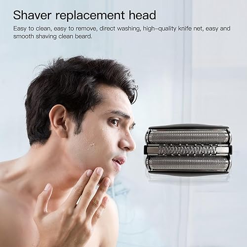 Vista 4 de Cabezales de repuesto para afeitadora Br-aun Pulsonic Series 7 720S 790CC 760CC 760CC 765CC 795CC 730 9565 750CC 9585 9591 7840S