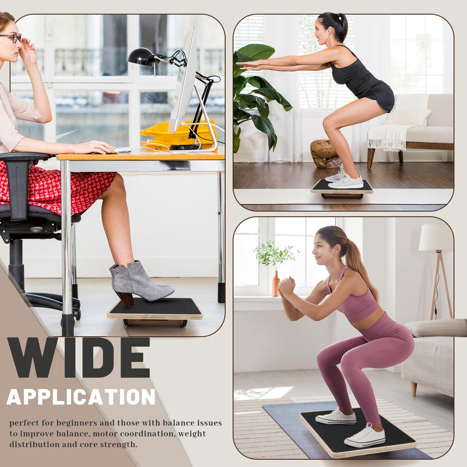 Balance Board - Tavola oscillante per fisioterapia fisica