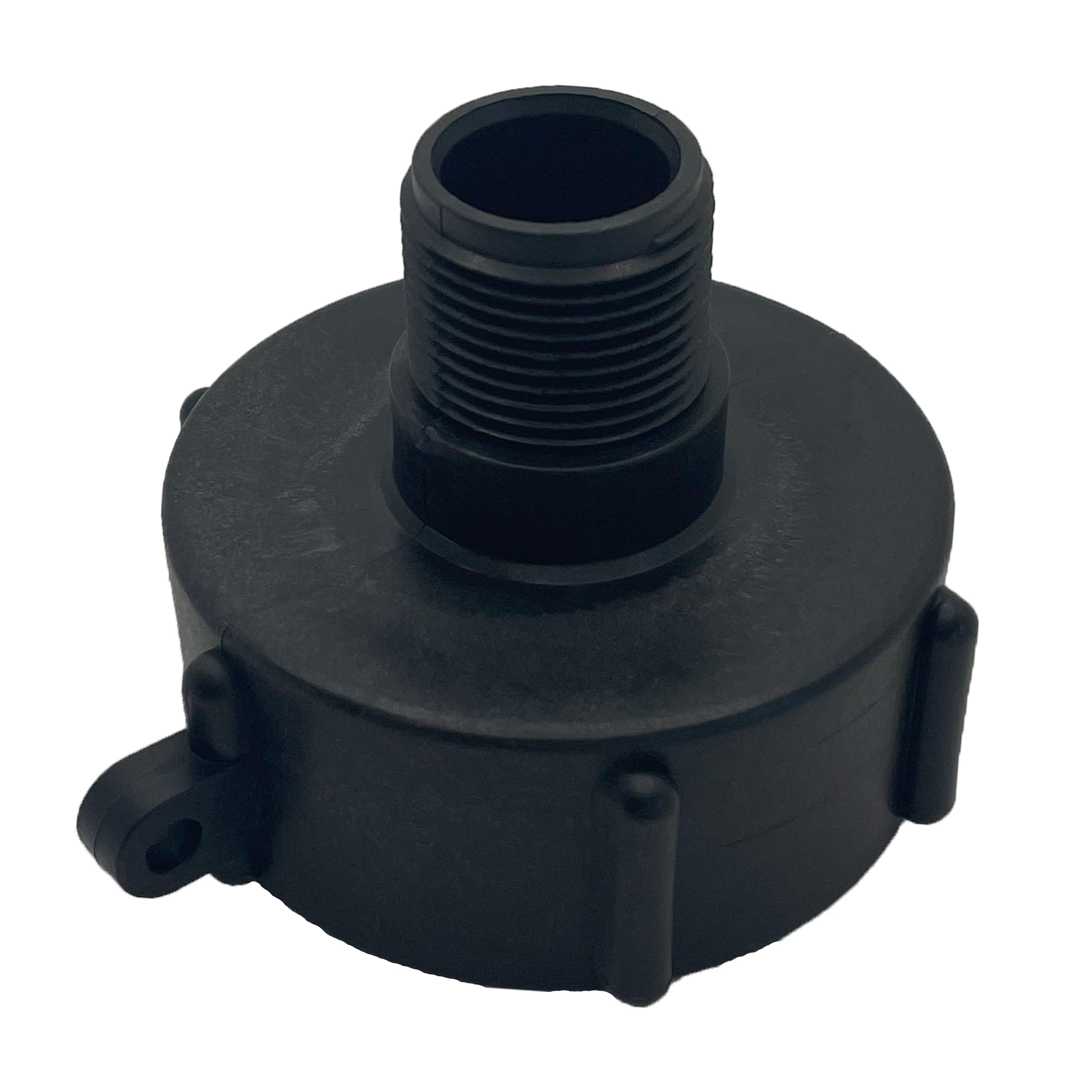 Dna Packaging Ltd Women's Black Ibc S60x6 2" To Bsp Male Adaptor For Ibc Tanks Jerry Can Garden Watering ((2 Inch) To (0.5 Inch) Bsp Male Adaptor)