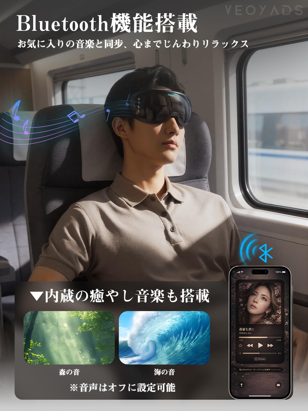 Amazon | アイウォーマー 【可視設計×12個の独立振動ヘッド×2段階温熱