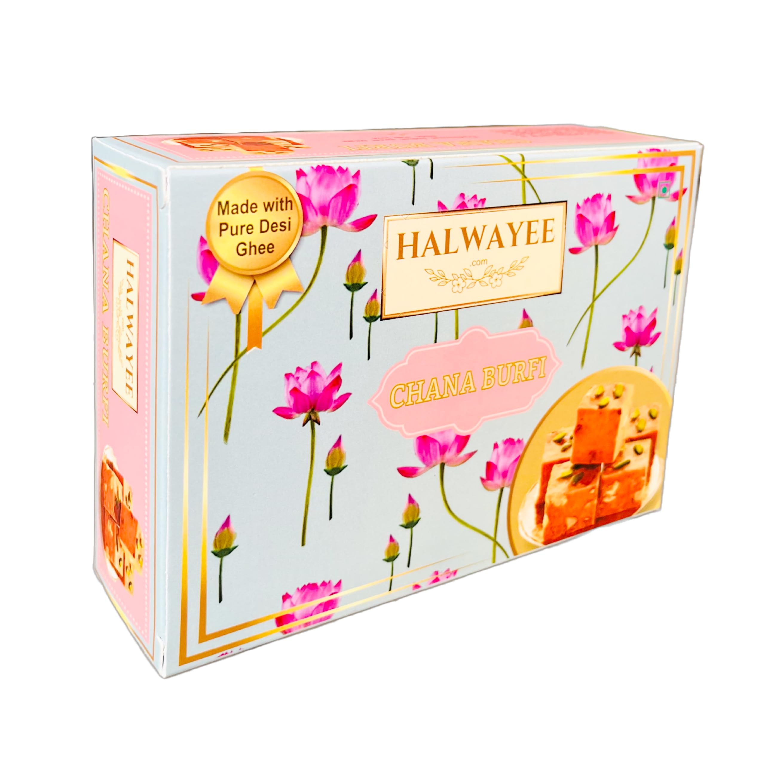 HALWAYEE.COM Roasted Chana Dry Fruit burfi/barfi | Pure desi ghee Chana mithai | Sweets for bhai dooj / Diwali Sweets (1) (B0CM6XTT36) Amazon Price History, Amazon Price Tracker