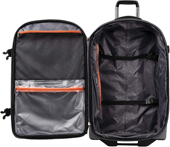 Travelpro Bold Softside Carry-On Rollaboard, Grey/Black, 2-Piece Set