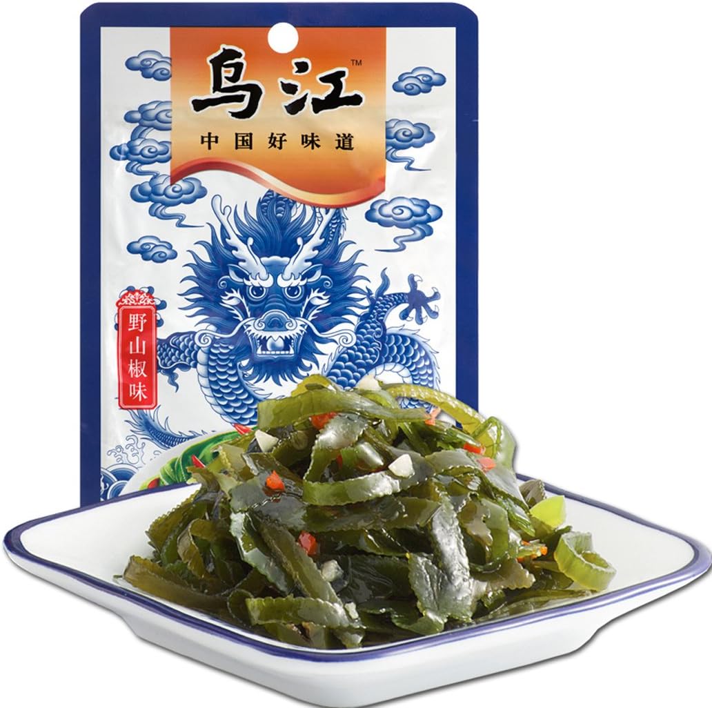 Wujiang Spicy Kelp Instant Food for Meal 280g (pack of 4)