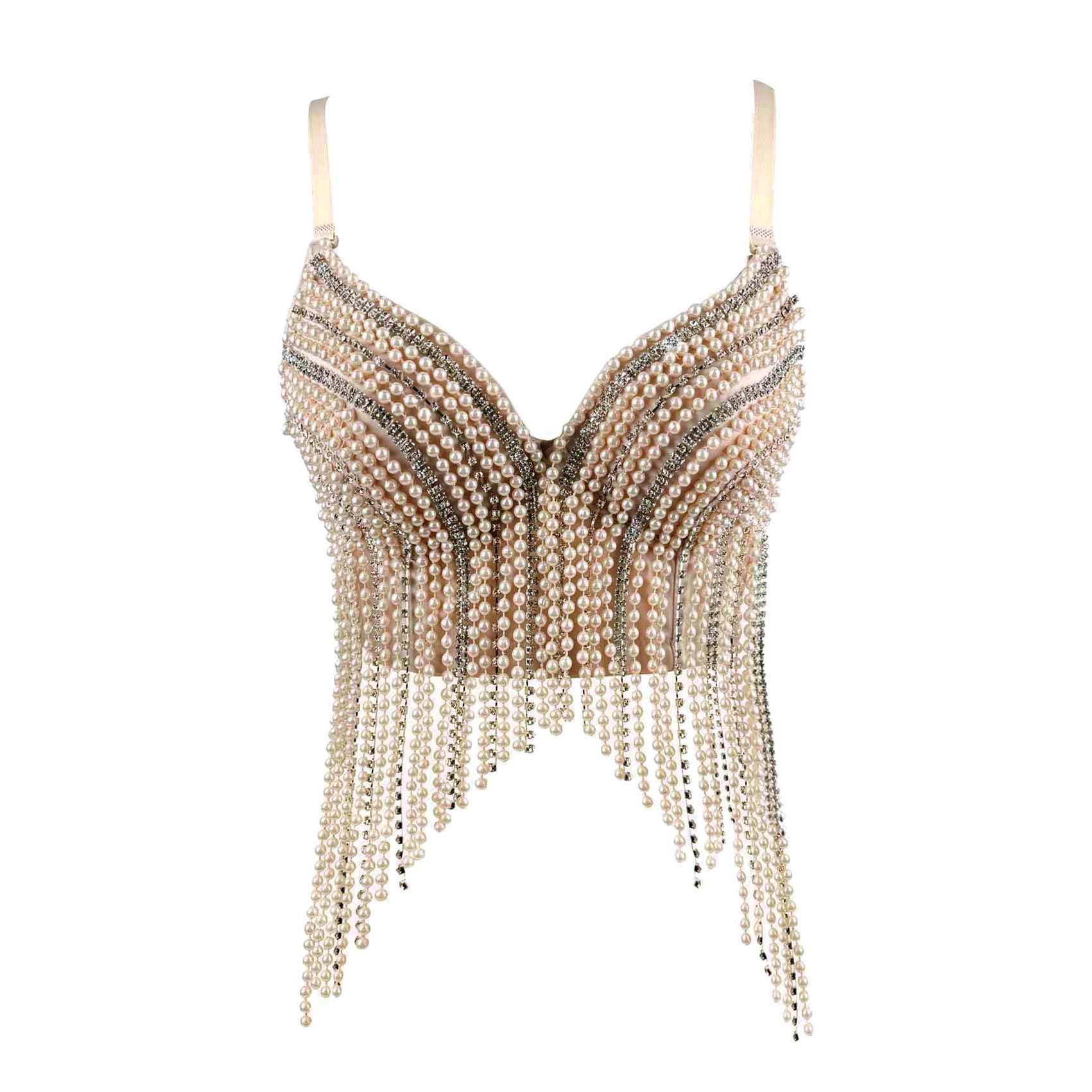 Damen Korsett Bustier BH Dessous Tank Top Trägertop Crop Top Corsage Schlanke Weste