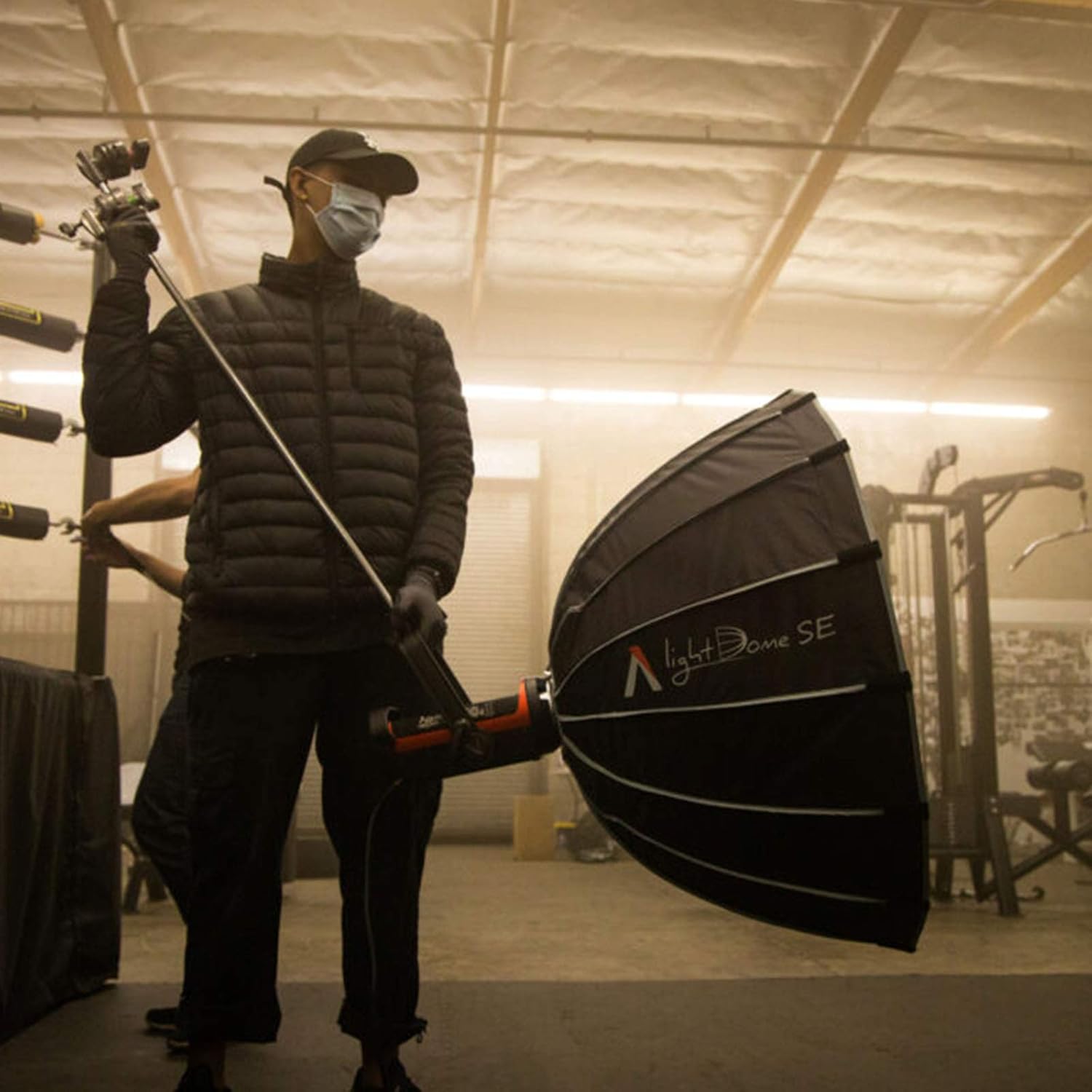 Aputure Light Dome SE Softbox 85 cm / 35.5 Inch with Honeycomb Carry Bag Compatible with Amaran 100D / 200D / 100X /200X Aputure 120D II 300D II 300X Godox sl60w Bowens Edging LED Video Lights