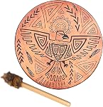 Shaman Drum 10 Inch Handmade Shamanic Drums Hand Drums With Drum Stick Tree of Life Sound Healing Tool For Spiritual Music, Reflection Meditation(Tree of Life)