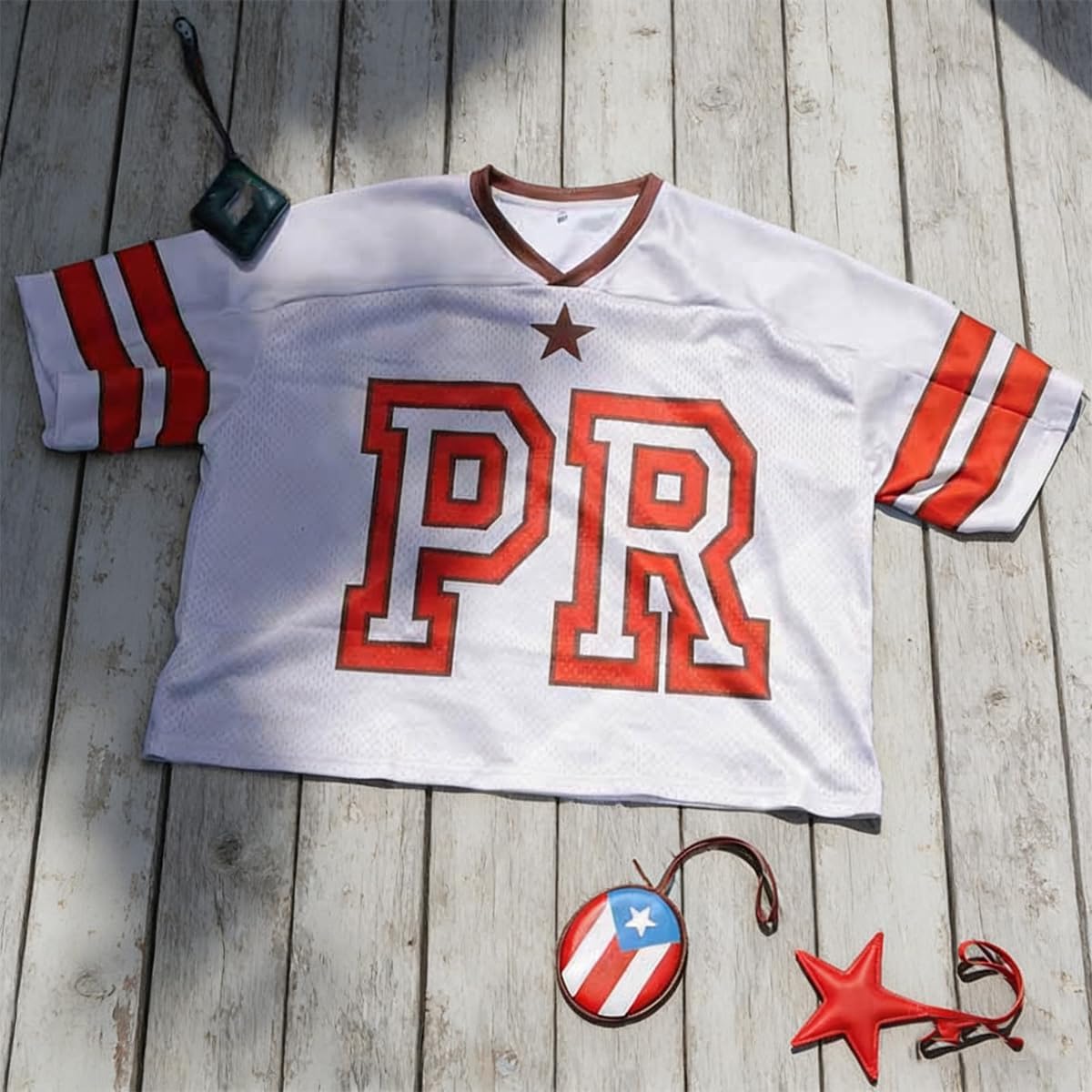 Mexico Oversized Graphic Tee Women Men Cute Summer Puerto Rico Jersey Shirt 90s Streetwear Grunge 2000s Clothes - Image 5