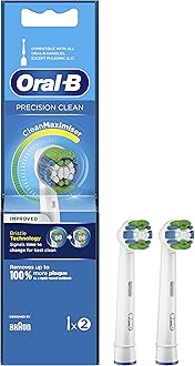 Oral-BPrecision Clean Replacement Heads With Cleanmaximiser-Technology - 2 Pieces